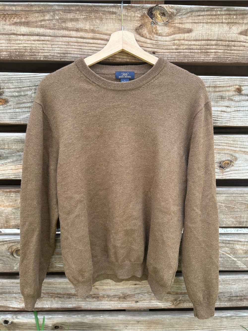 Brooks Brothers Merino Wool Crew Neck Sweater - L